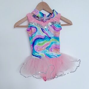 Kids Custom made ballet Tutu with head piece.